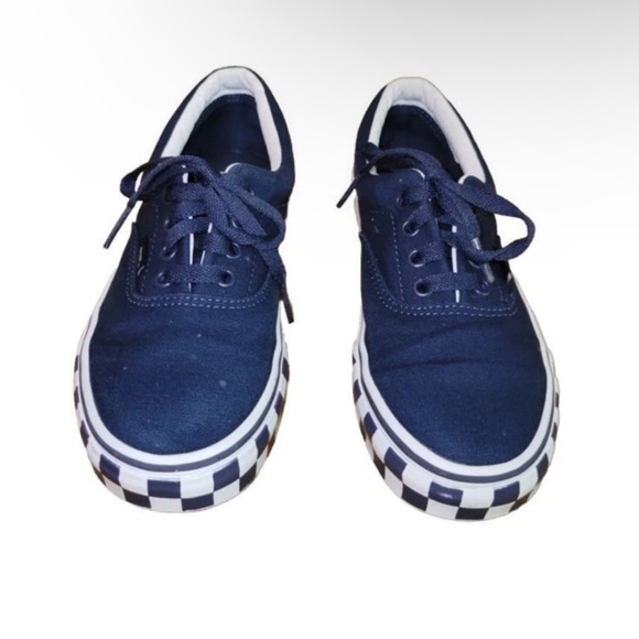Vans 4.5 kids/mens 6 womens navy blue shoes - Picture 6 of 7